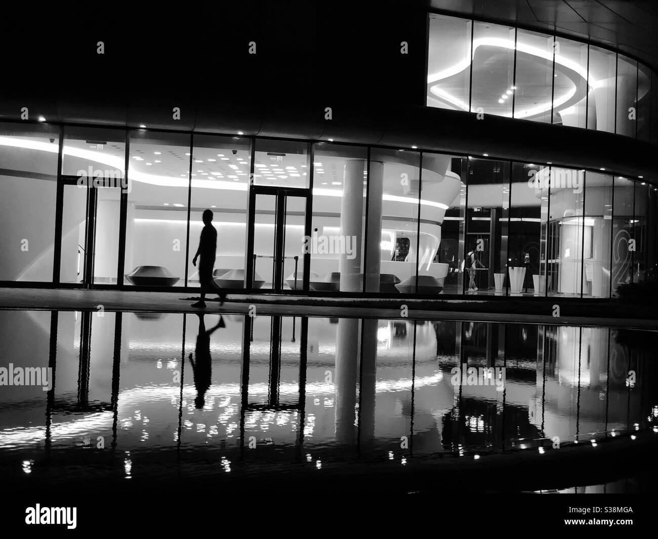 Lonely man Black and White Stock Photos & Images - Alamy