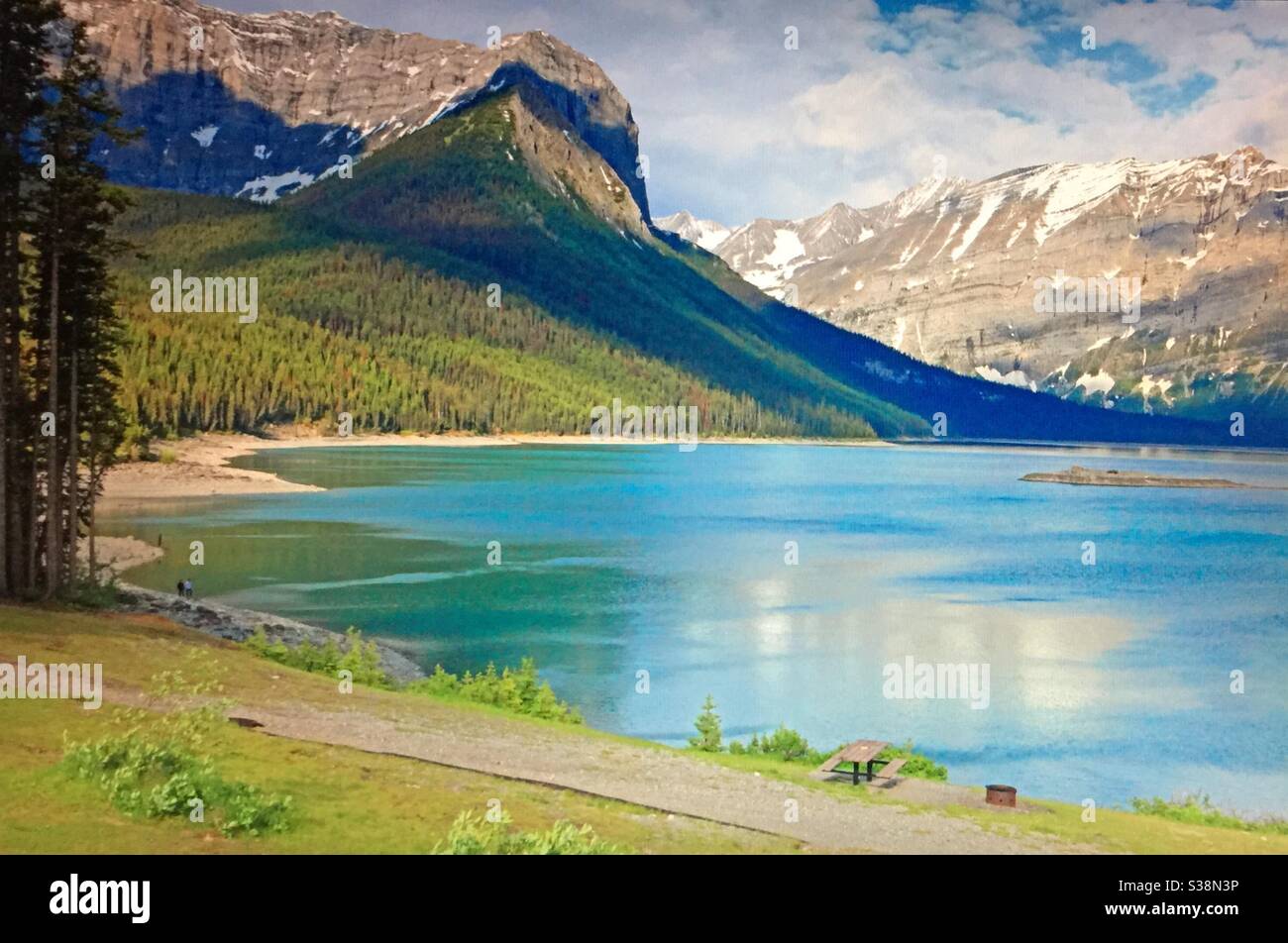 Visit Alberta, travel Alberta, Lower Kananaskis Lake, Peter Lougheed