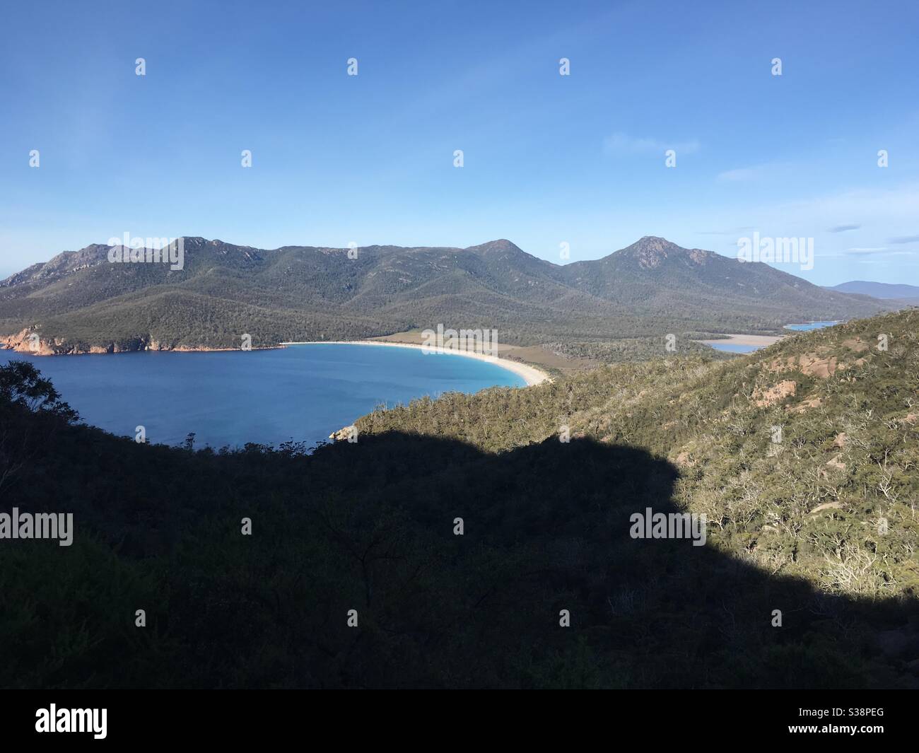 Wineglass Bay Tasmania Stock Photo Alamy