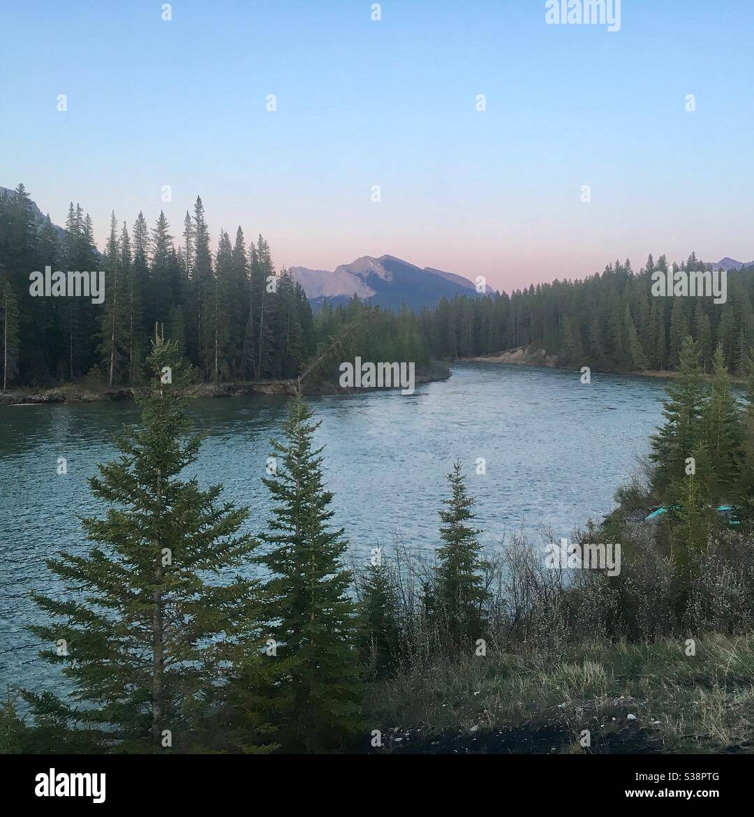 The white river Stock Photo Alamy