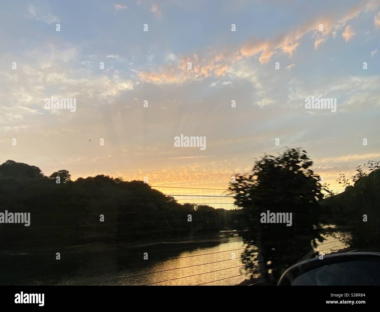 Looe Estuary - Smartphone Captured Stock Image