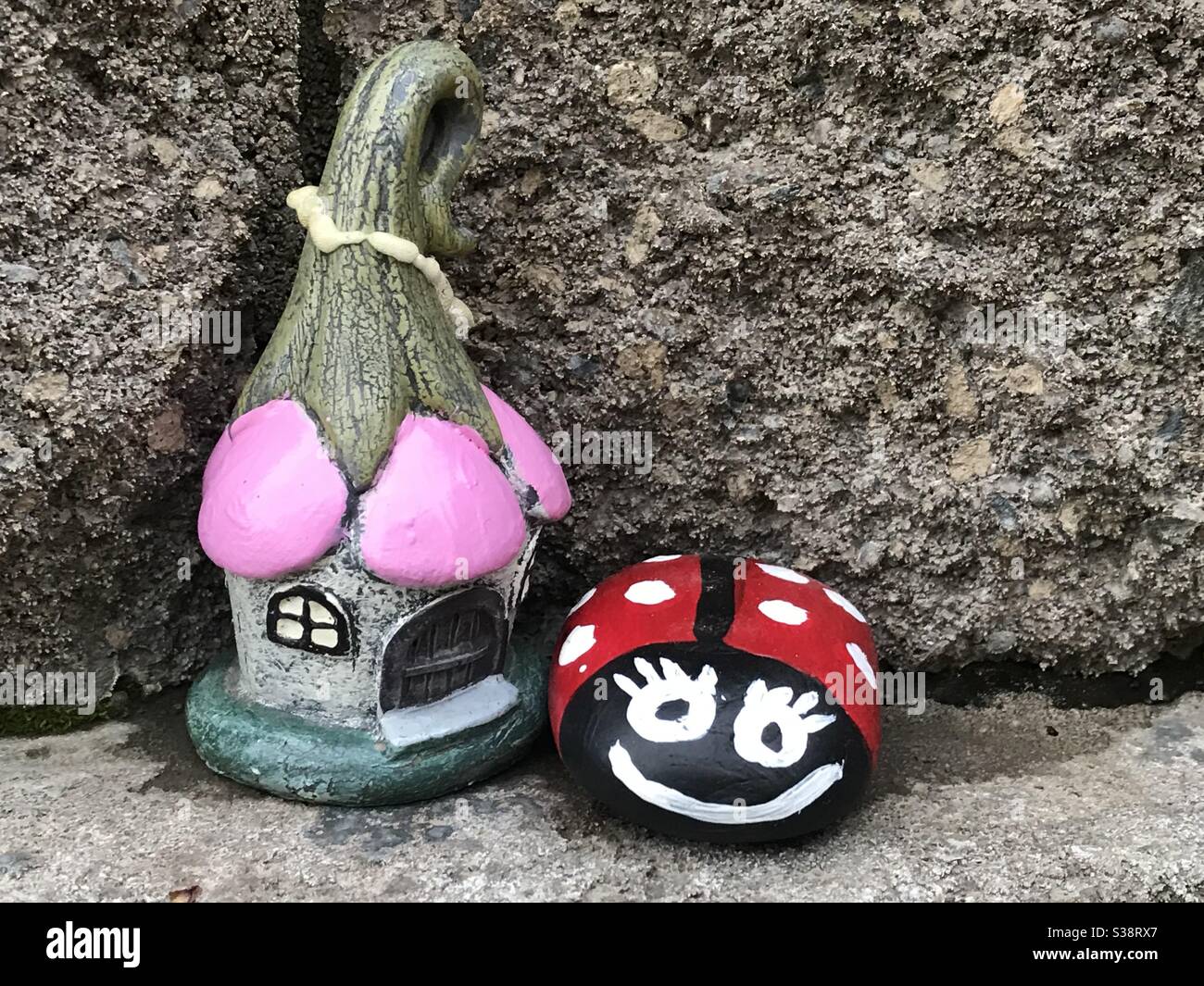 Happy fairy home - Smartphone Captured Stock Image