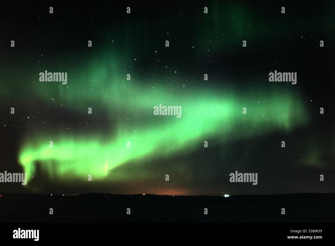 Aurora borealis, northern lights, Calgary, Alberta, Canada, travel