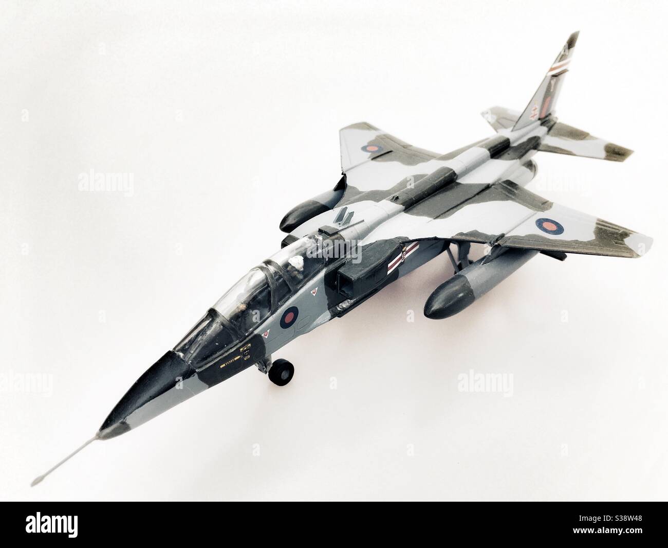 1/72 scale model aircraft Stock Photo