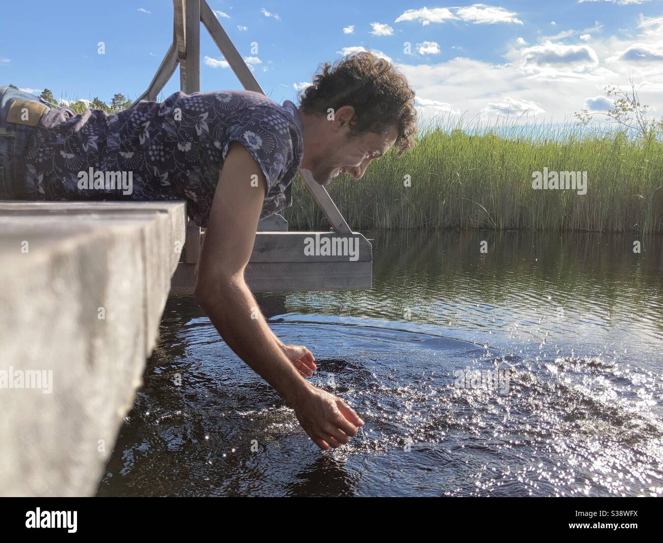 Happiness - Smartphone Captured Stock Image