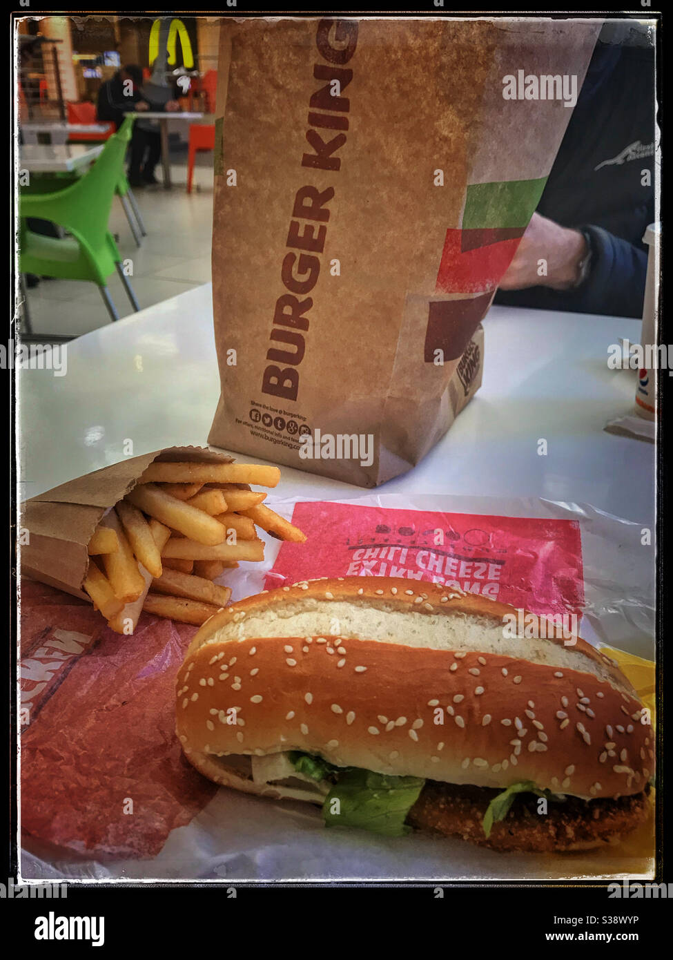 Burger king meal hi-res stock photography and images - Alamy