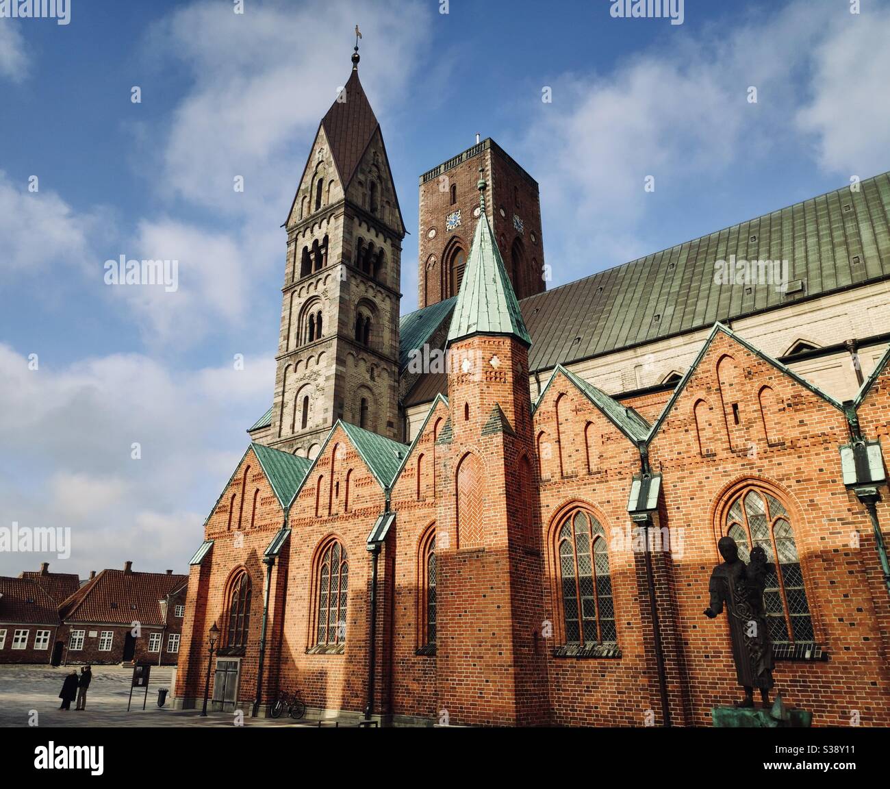 Ribe cathedral in Denmark Stock Photo - Alamy