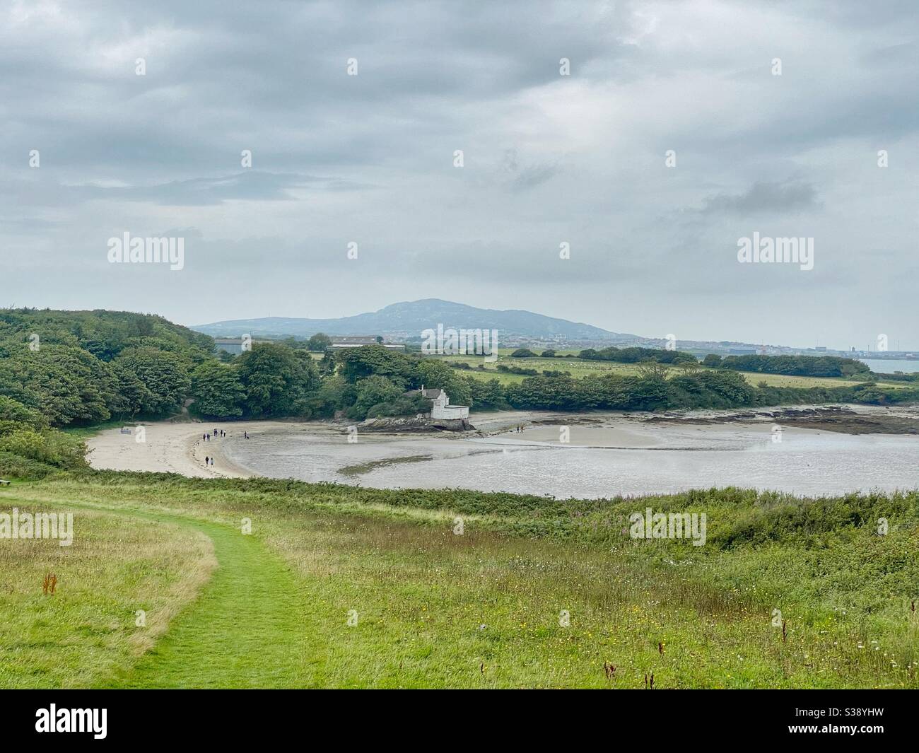 Penrhos Coastal Park nest Holyhead, Anglesey, North Wales. - Smartphone Captured Stock Image