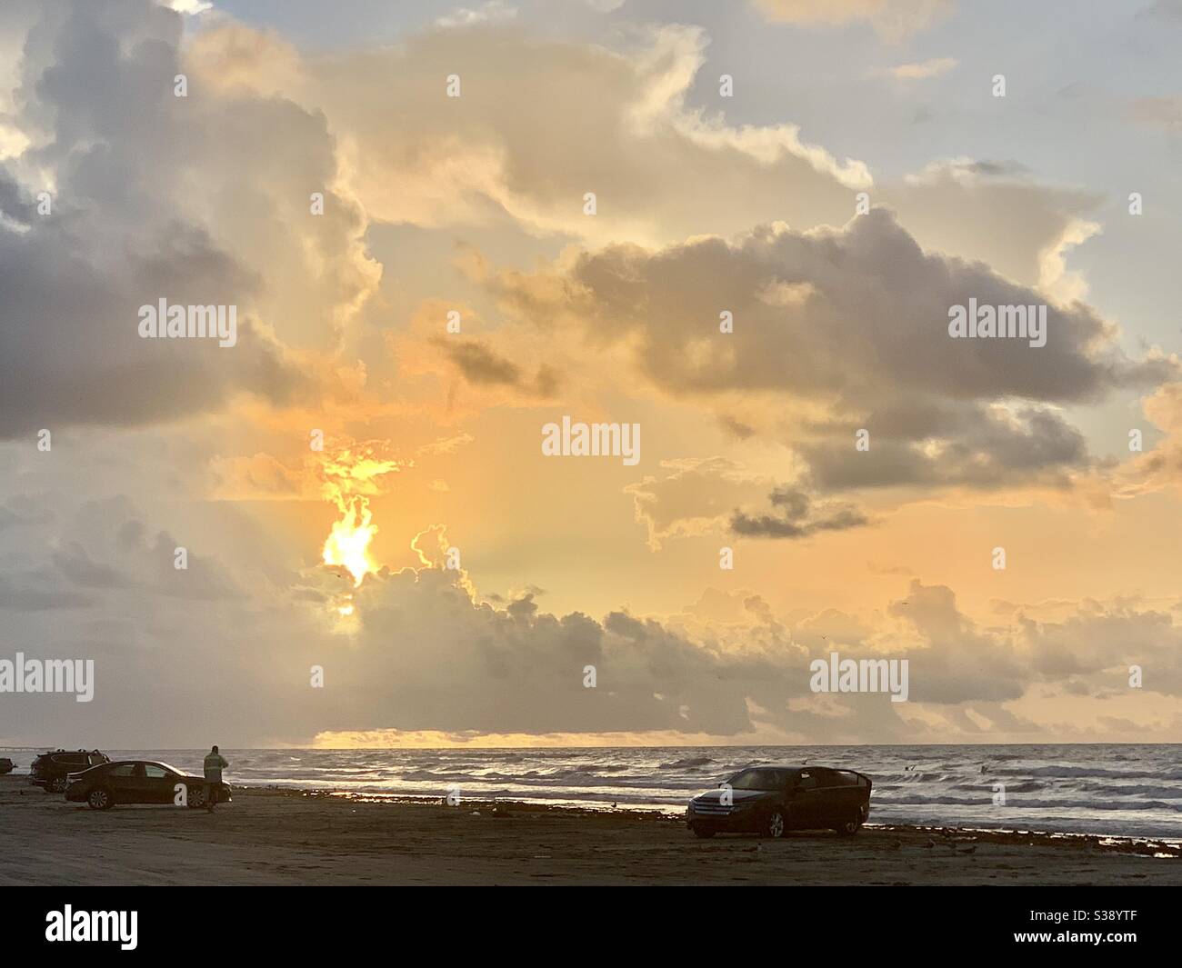 Galveston texas beach hires stock photography and images Alamy