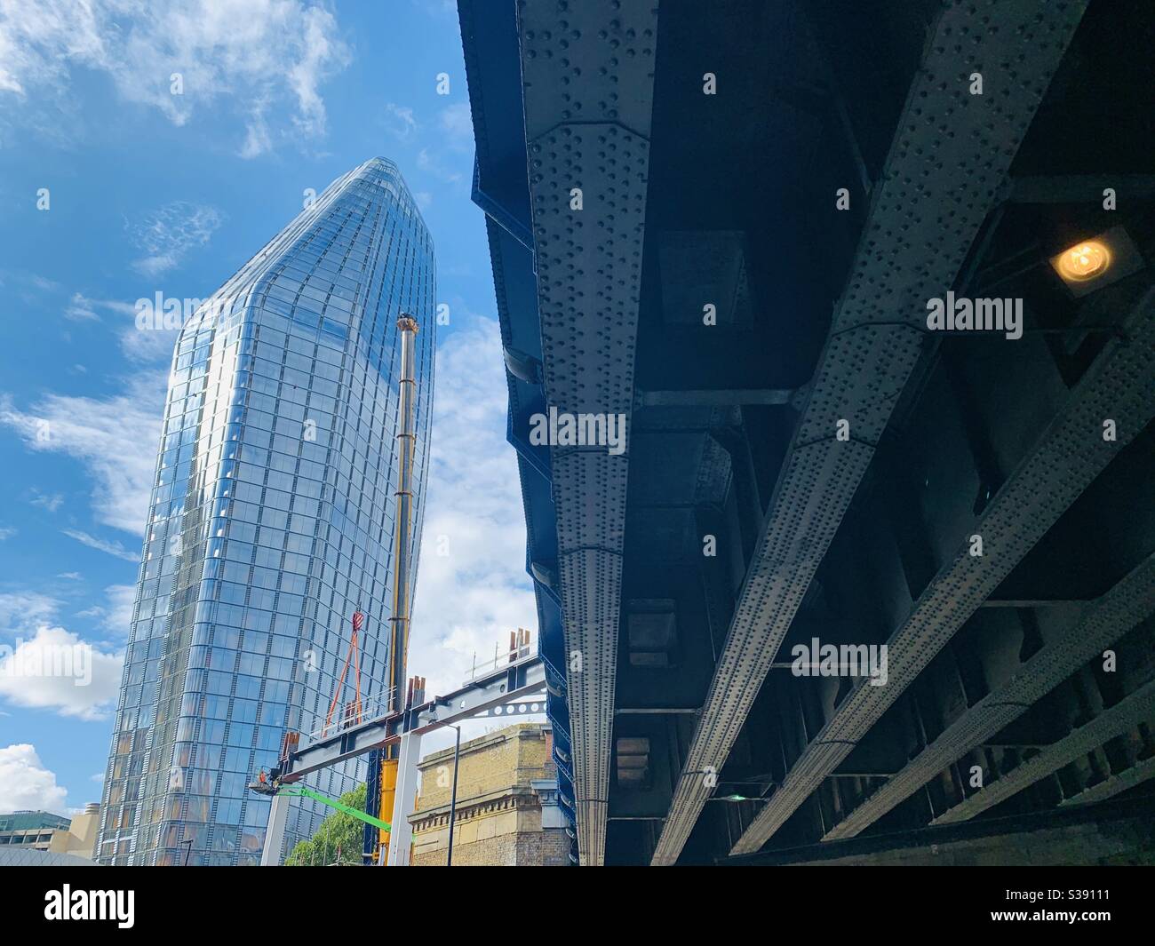 The boomerang from under a bridge - Smartphone Captured Stock Image