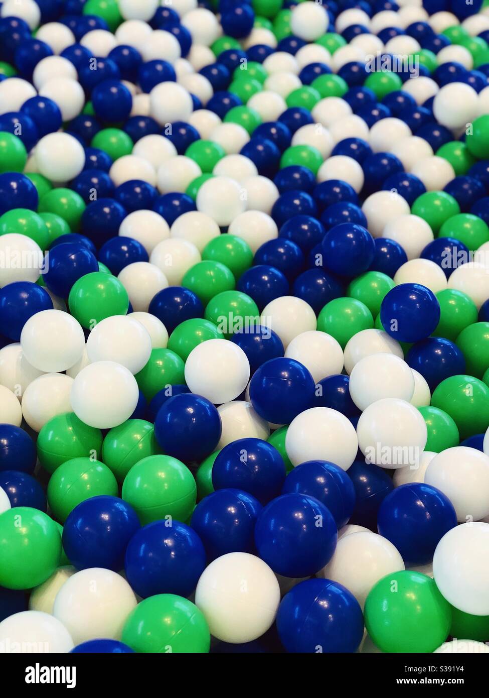 Plastic balls Stock Photo