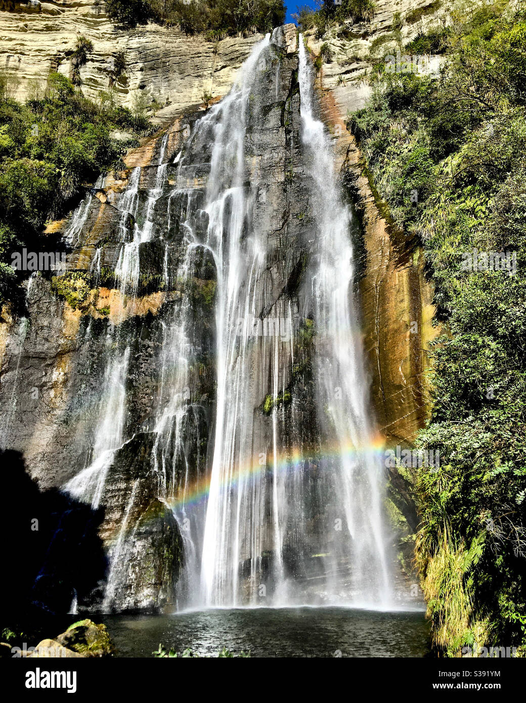 Shine falls - Smartphone Captured Stock Image