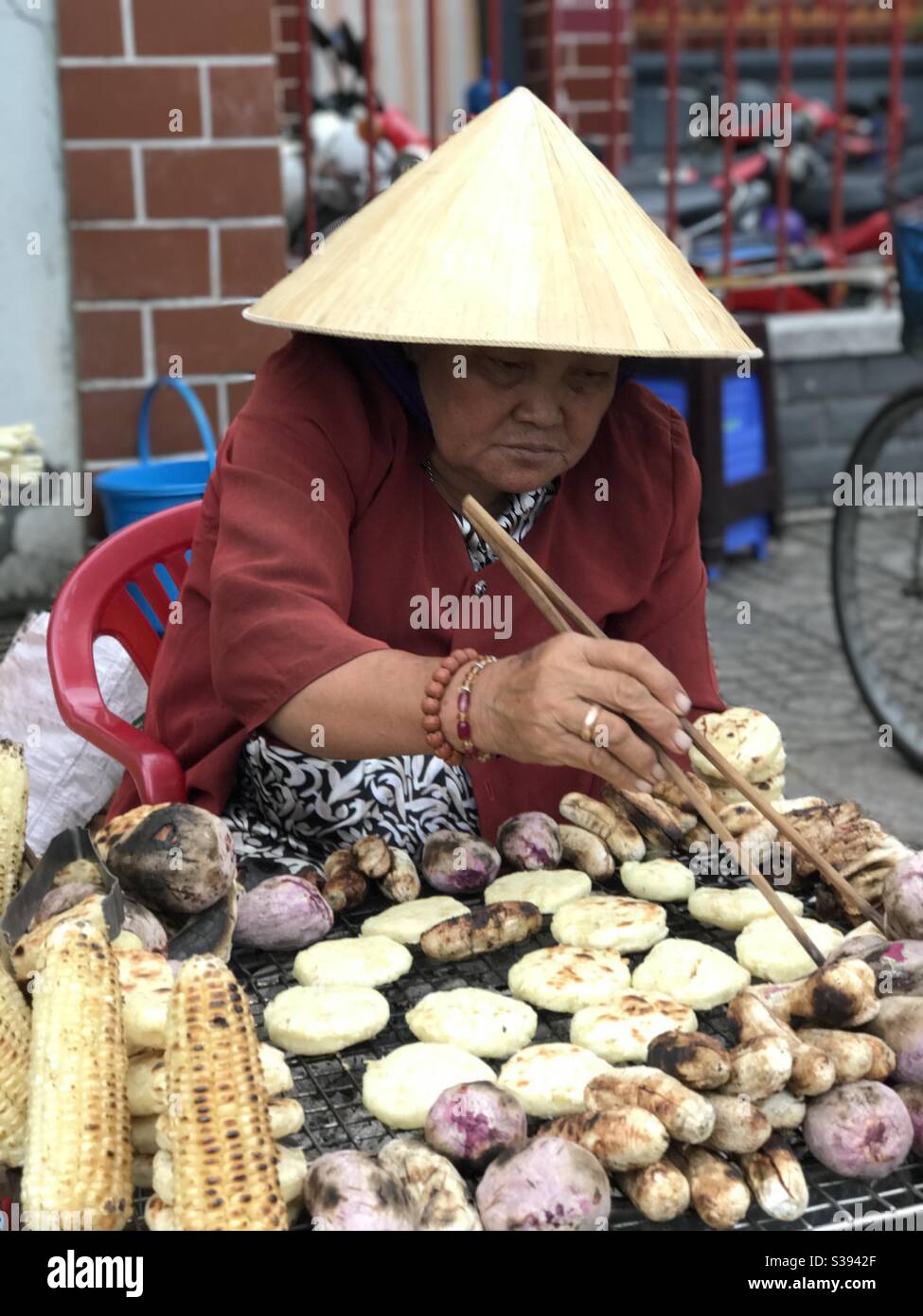 Baked agricultural products Stock Photo