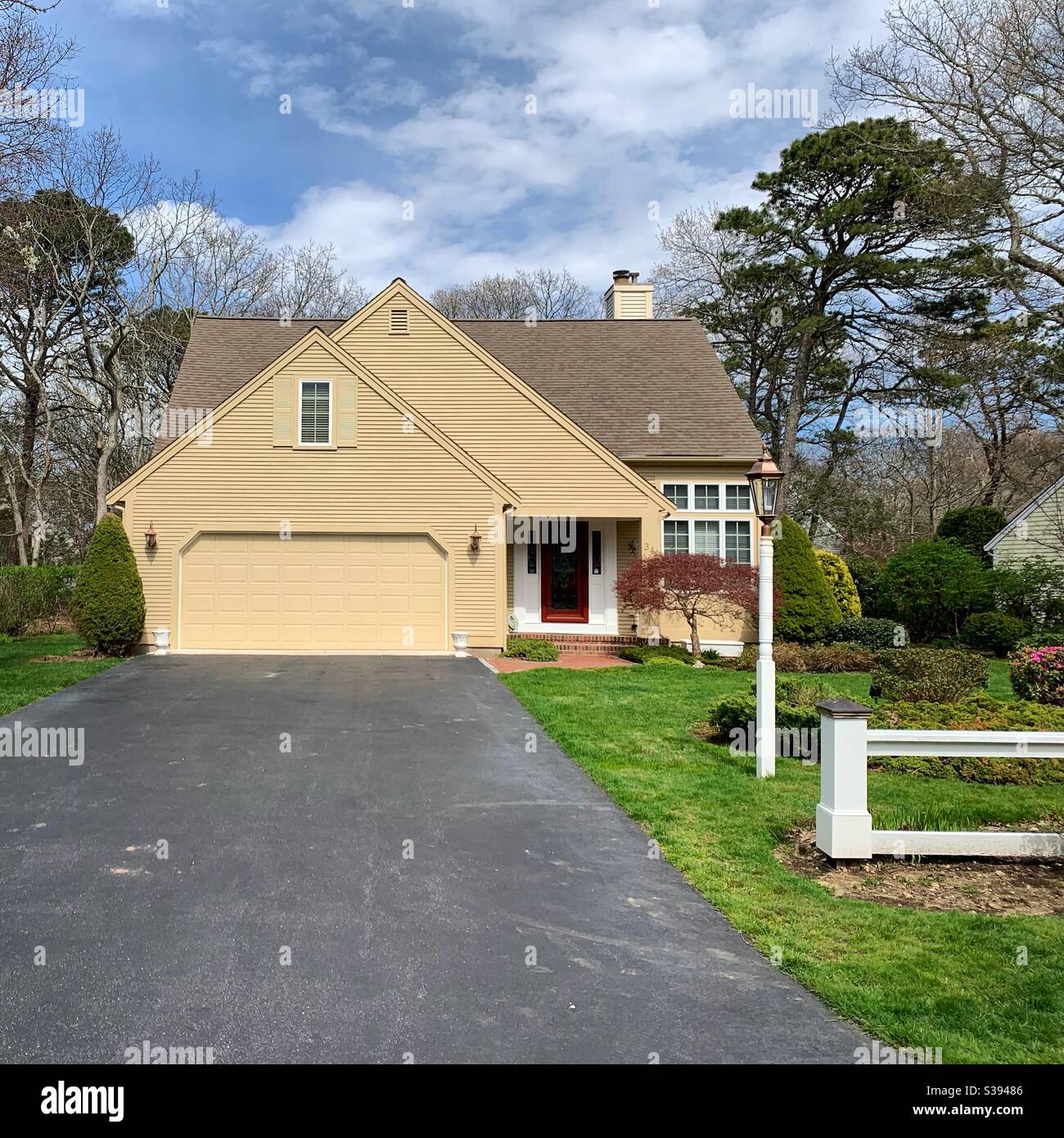 A home on Cape Cod, Massachusetts, United States - Smartphone Captured Stock Image