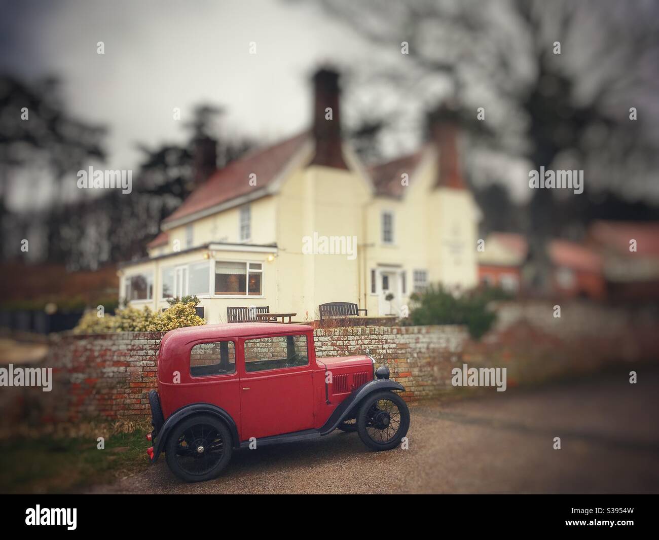 Vintage car - Smartphone Captured Stock Image