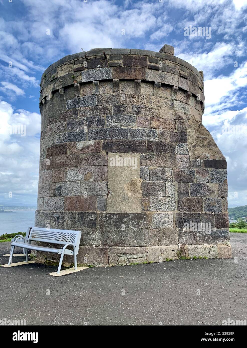 The Tower on Tower Hill, Gourock Stock Photo