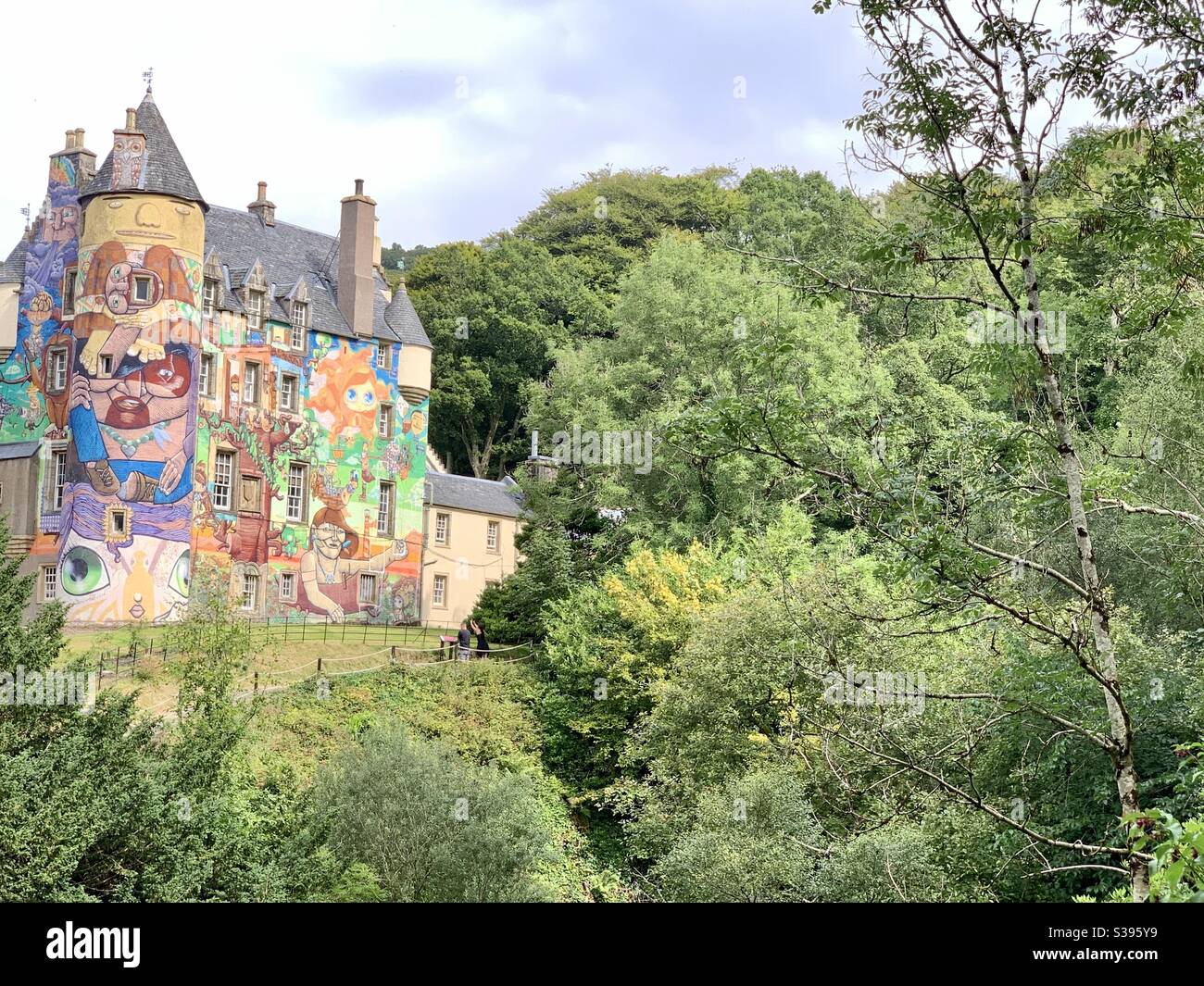 Kelburn Castle, Fairlie, Scotland. August 2020 Stock Photo Alamy