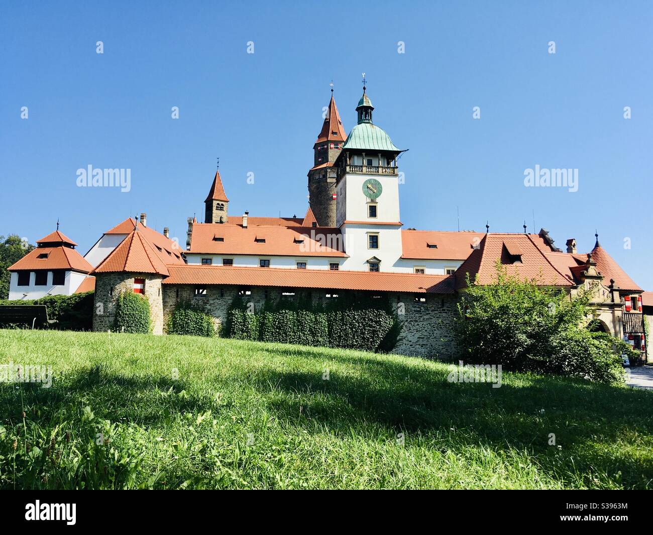 Bouzov - Smartphone Captured Stock Image