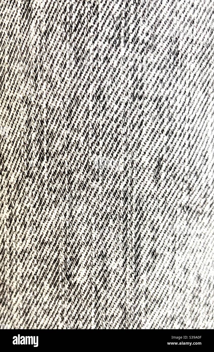 Faded gray denim fabric as background - Smartphone Captured Stock Image
