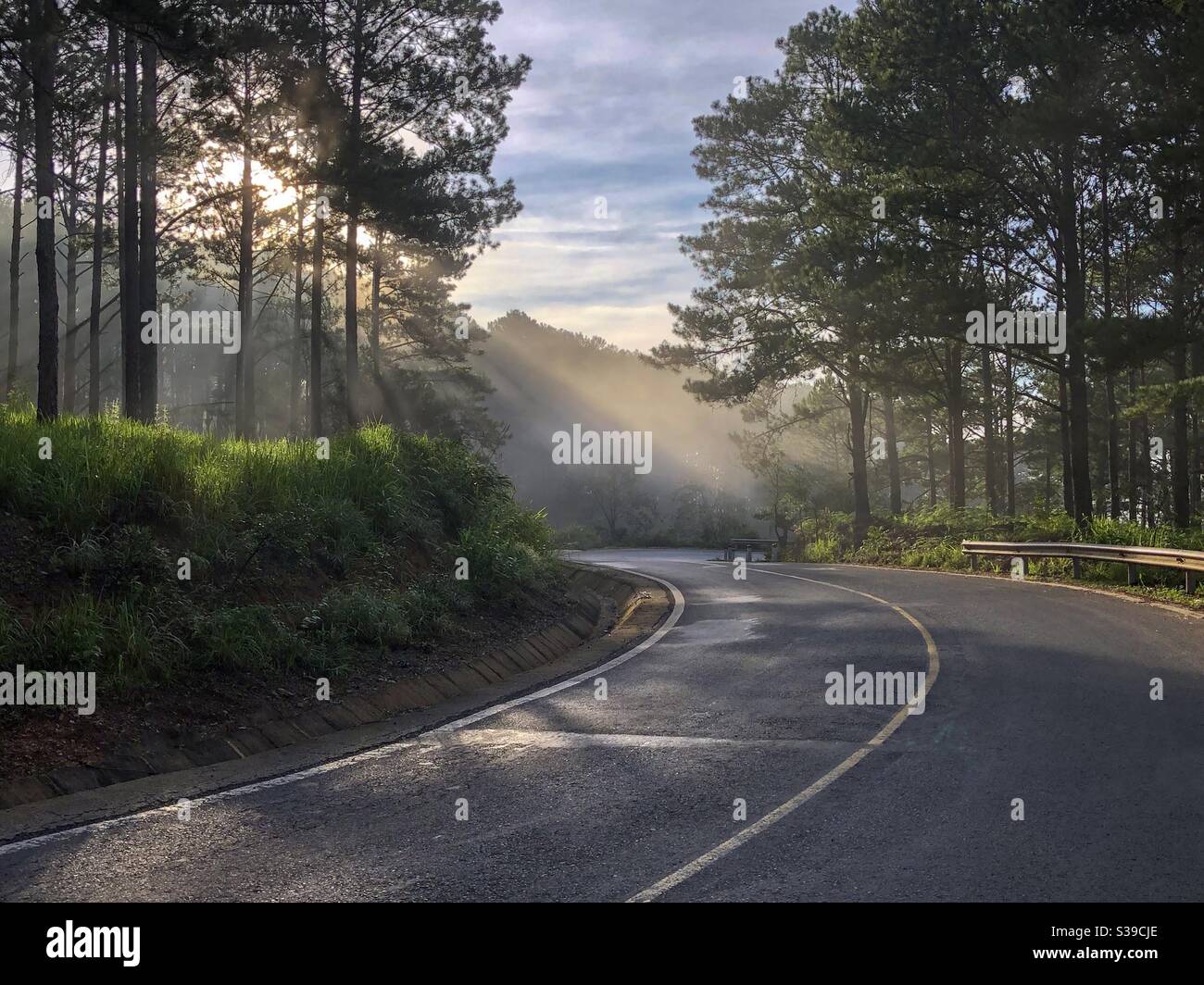 Những tia nắng đầu - Smartphone Captured Stock Image