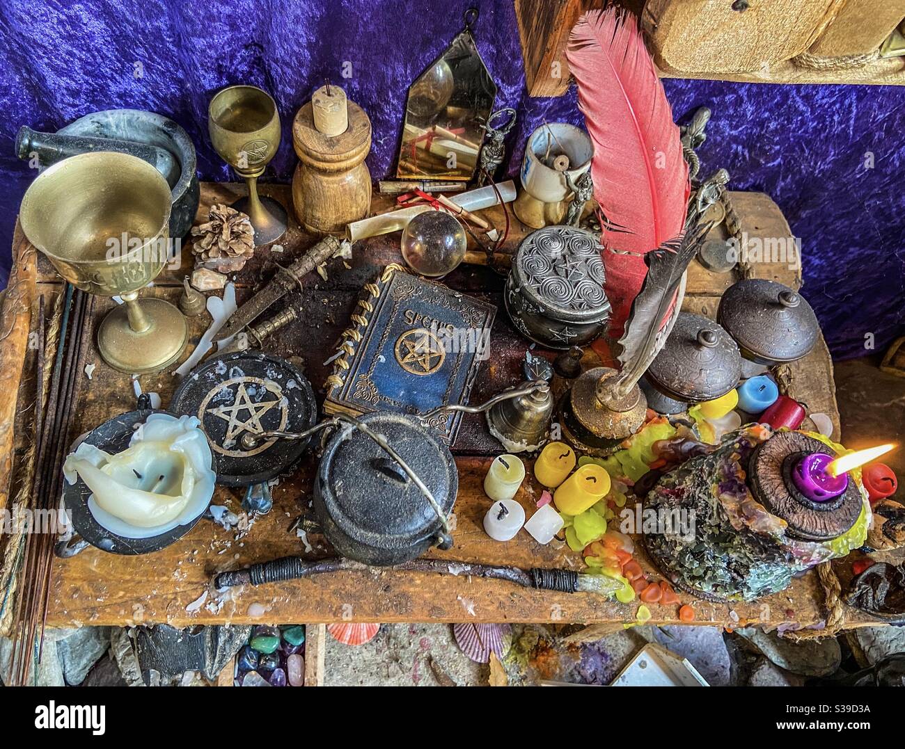 Witchcraft - Smartphone Captured Stock Image
