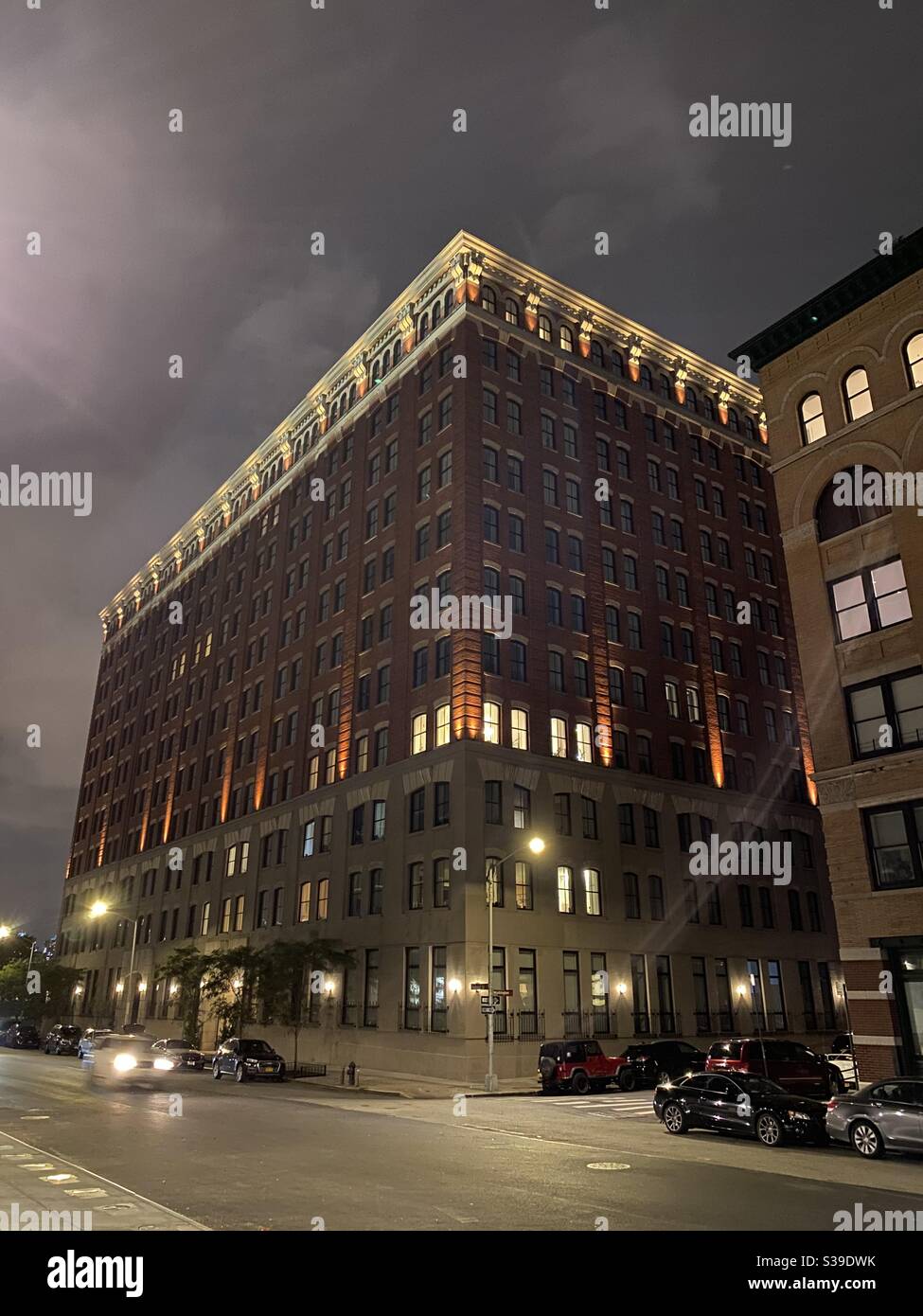 New York City Apartment Building - Smartphone Captured Stock Image
