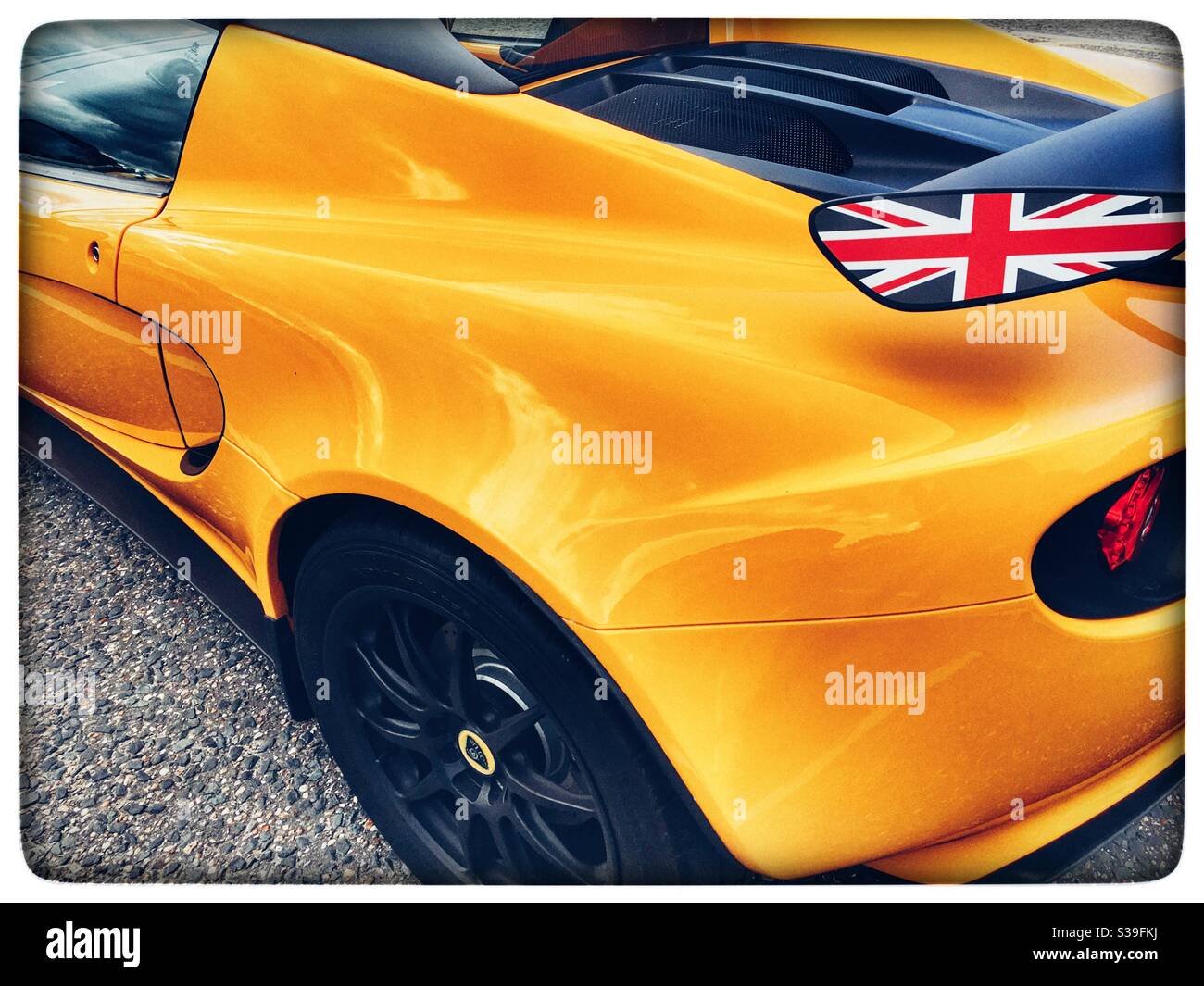 Lotus 250 Cup sports car - Smartphone Captured Stock Image