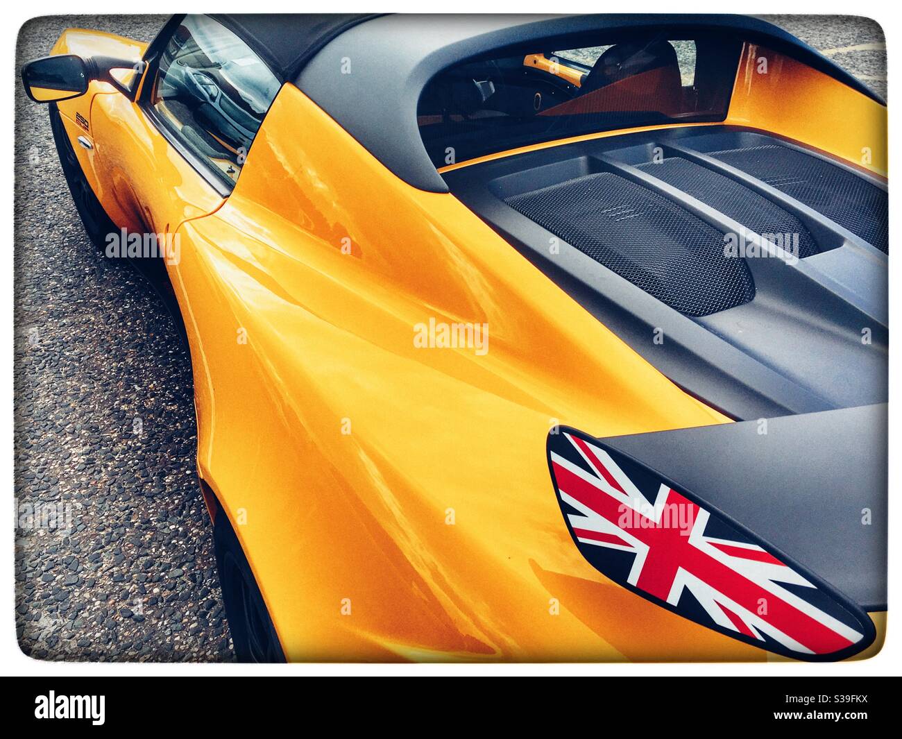 Lotus 250 Cup sports car - Smartphone Captured Stock Image