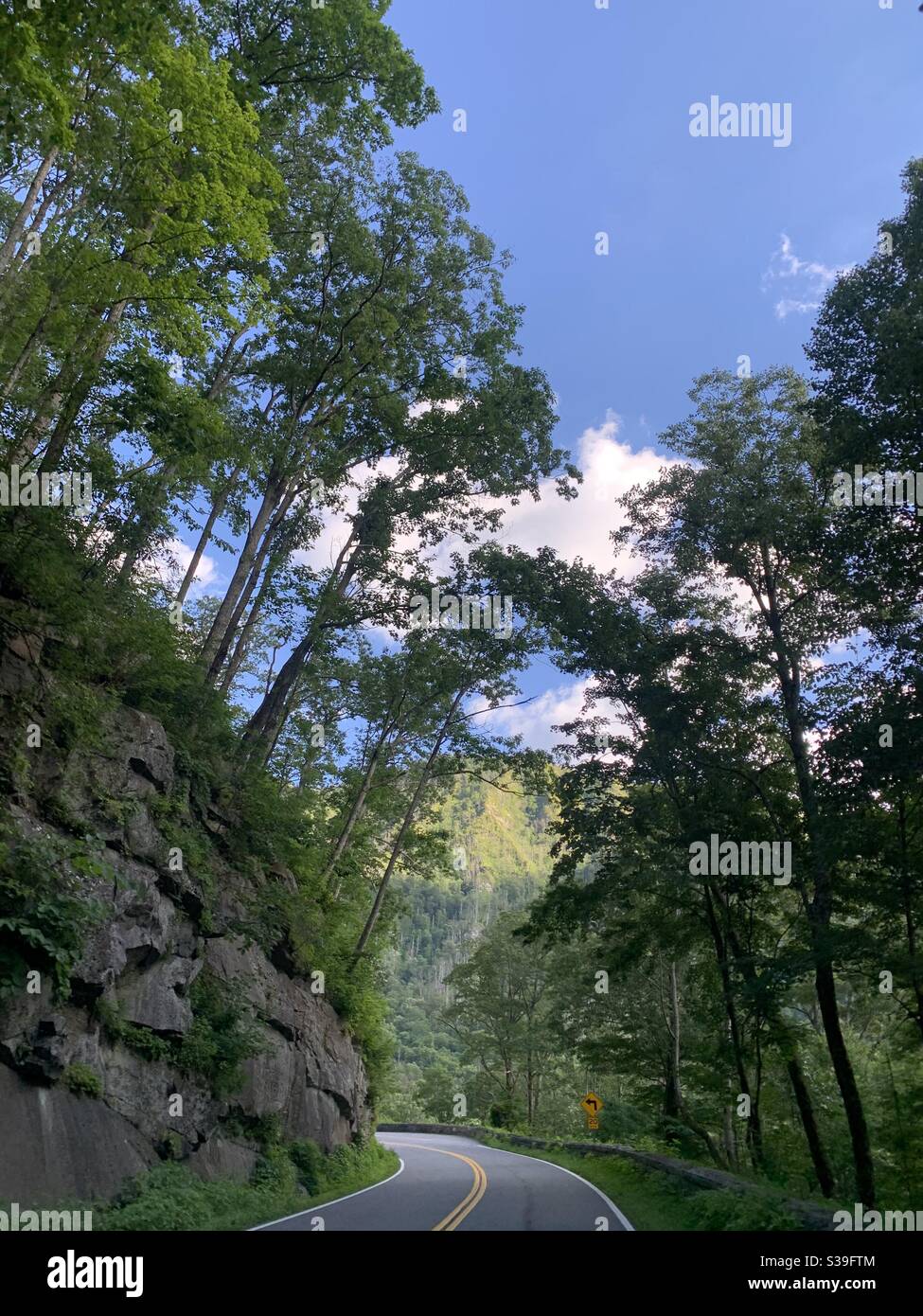 Blue Ridge Parkway , Blue Ridge Mountains Stock Photo - Alamy