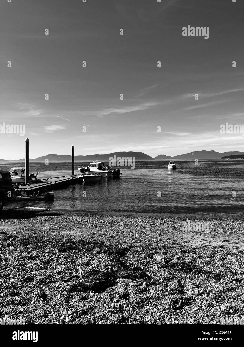 Boats at anacortes washington Stock Photo