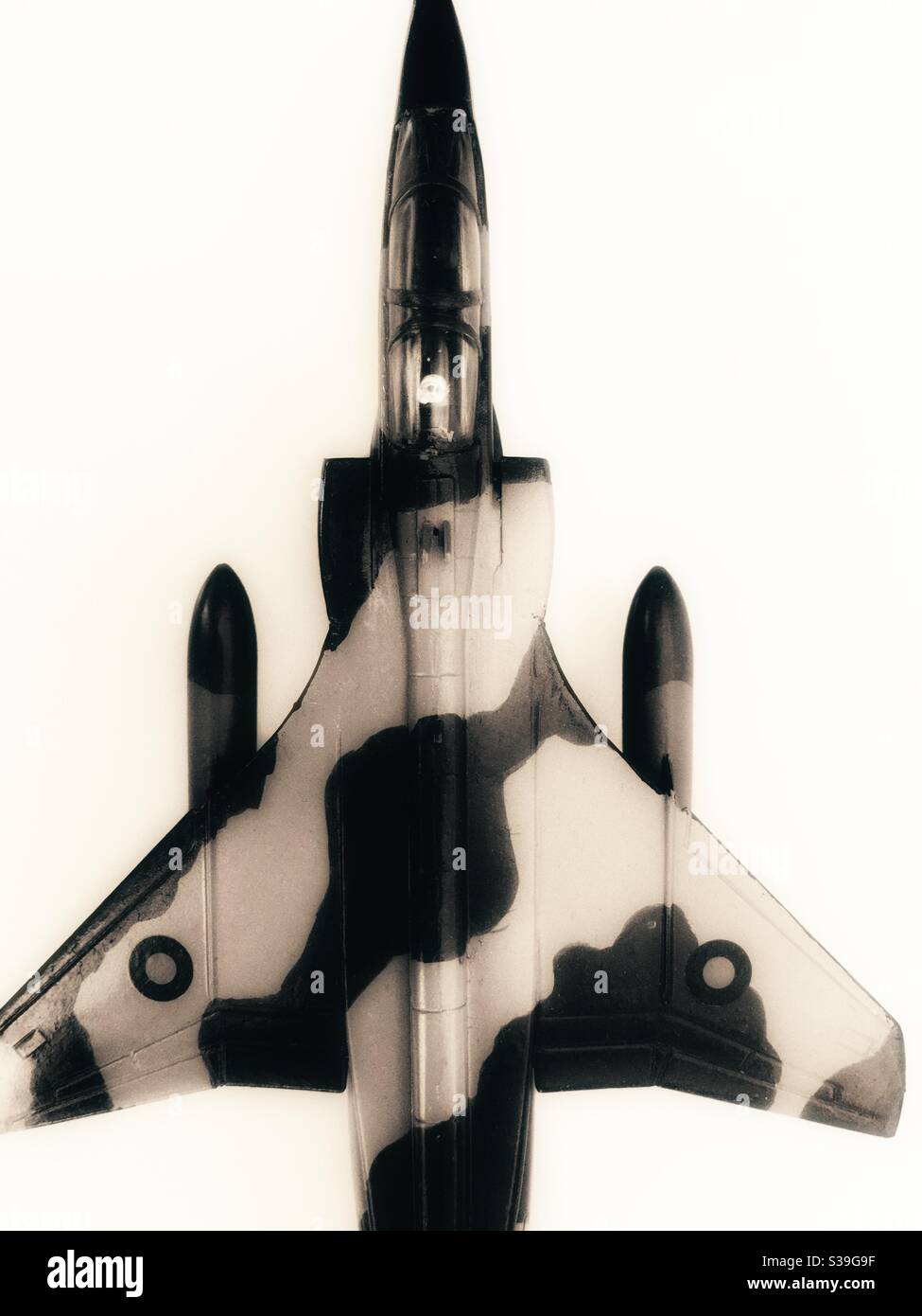 Model aircraft - Smartphone Captured Stock Image