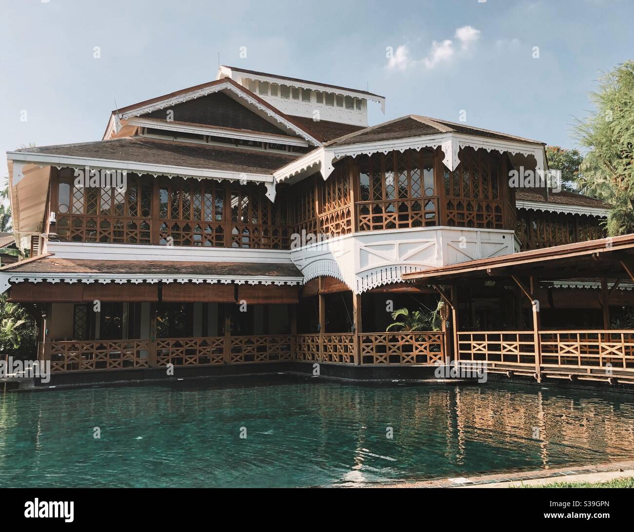 Belmond Governor’s Residence, Yangon, Myanmar Stock Photo