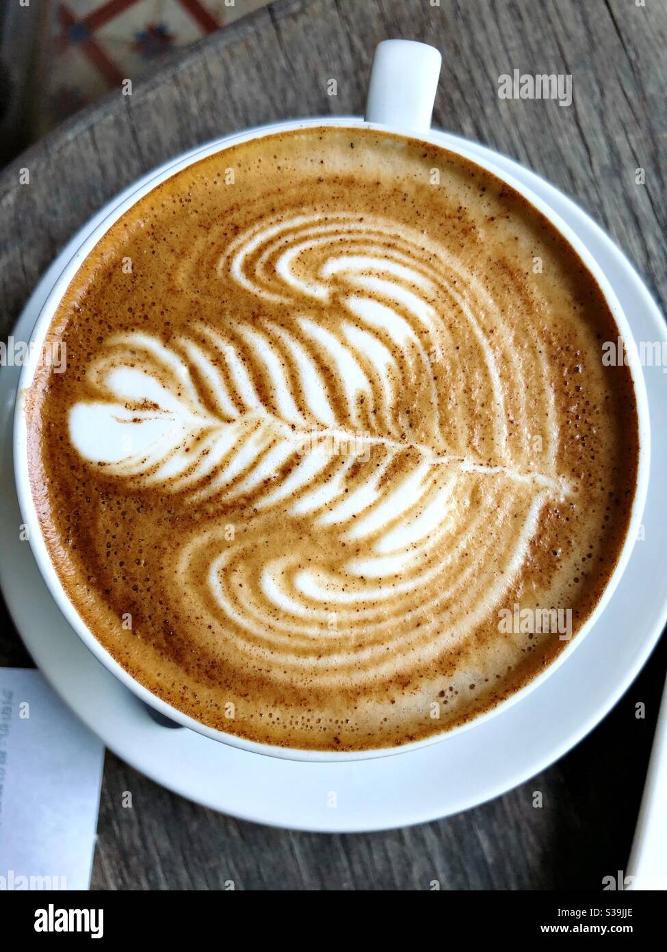 Coffee art Stock Photo
