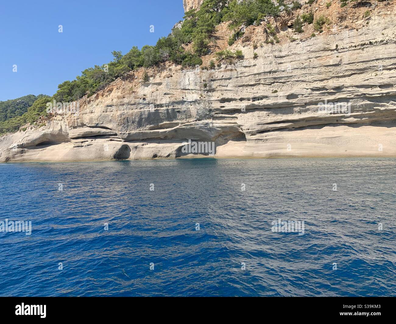 Coastline around Kemer Antalya turkey - Smartphone Captured Stock Image