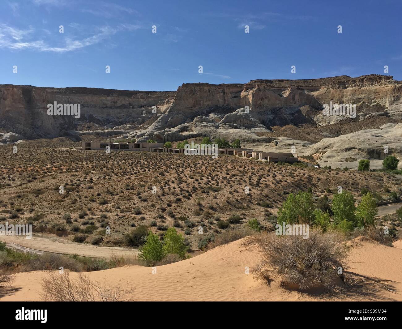 Amangiri Hotel, Arizona - Smartphone Captured Stock Image