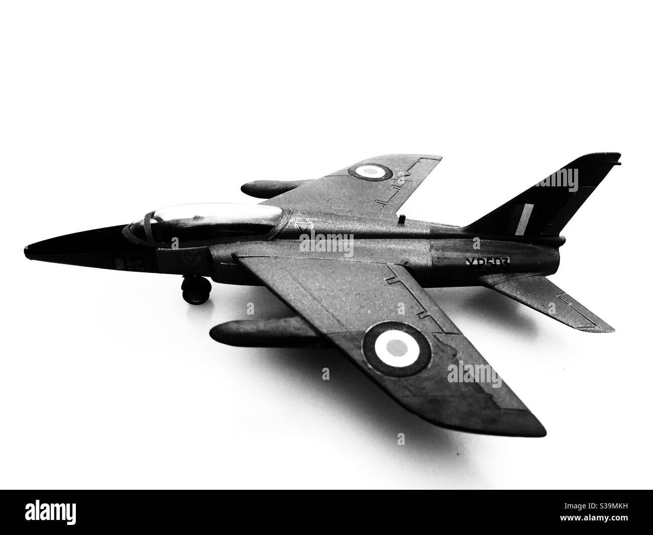 1/72 scale model aircraft - Smartphone Captured Stock Image