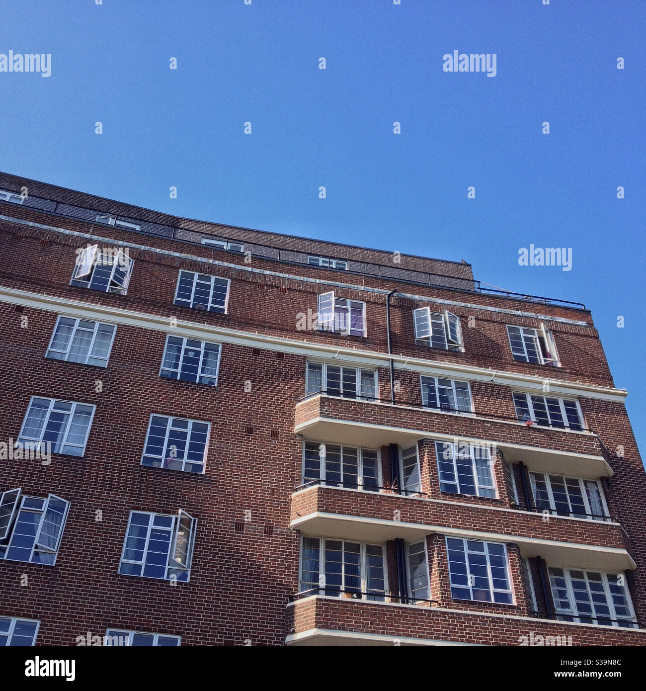Queen’s Court, a block of flats dating from the 1930s in Clifton