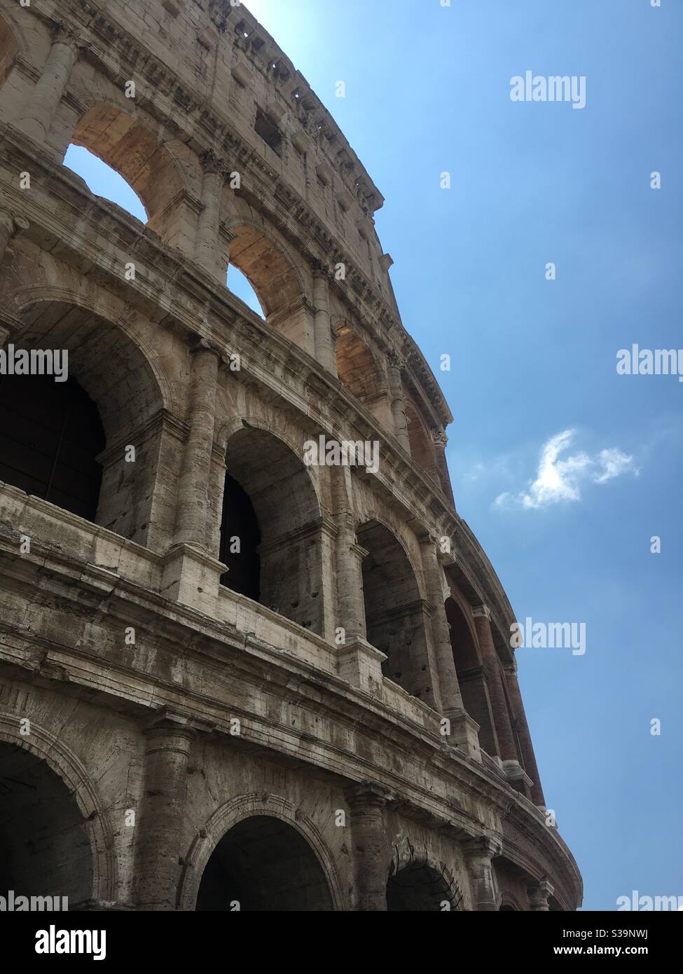 Colloseum in Rome, Italy Stock Photo