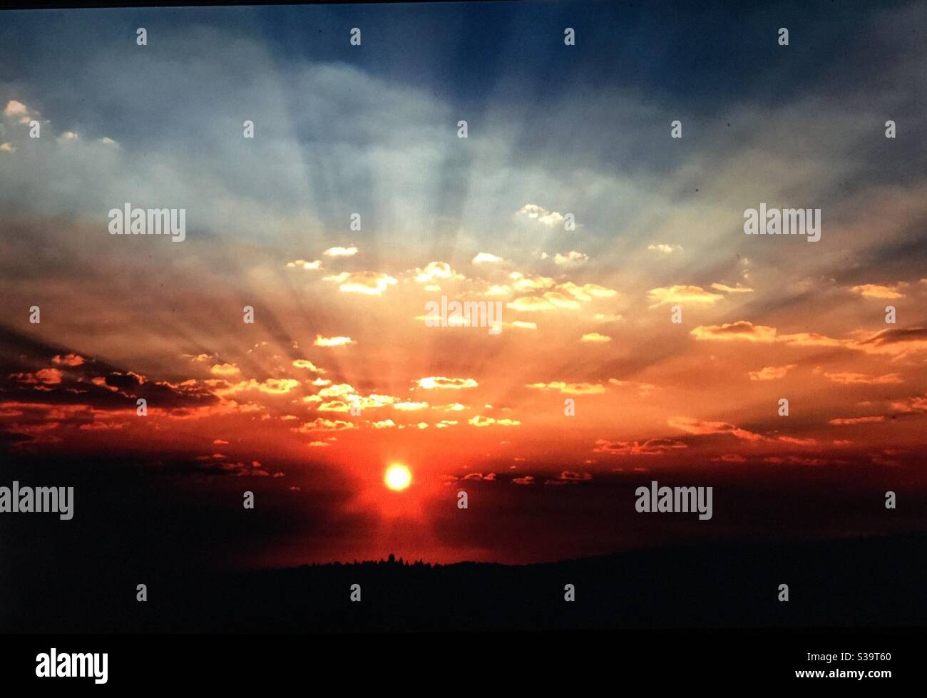 Travelling Alberta, Alberta sunrise, morning, dawn, new dawn, new day, new beginnings, fresh start, start over, new chances, opportunity, bright - Smartphone Captured Stock Image