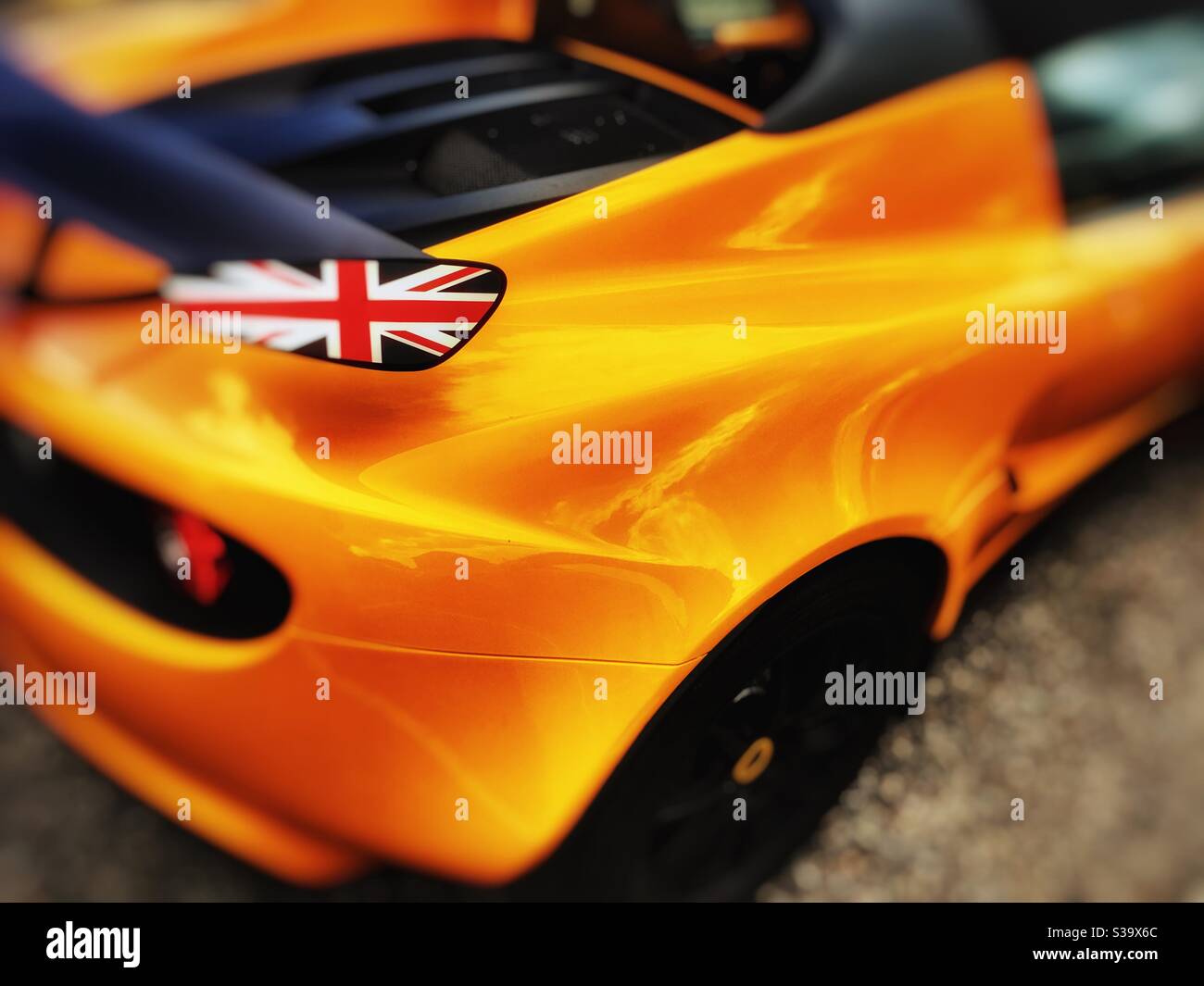 Lotus car - Smartphone Captured Stock Image