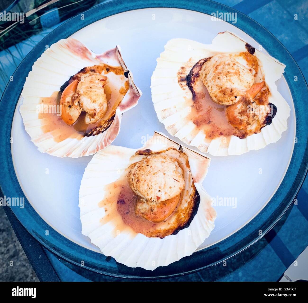 Scallops in shell hires stock photography and images Alamy