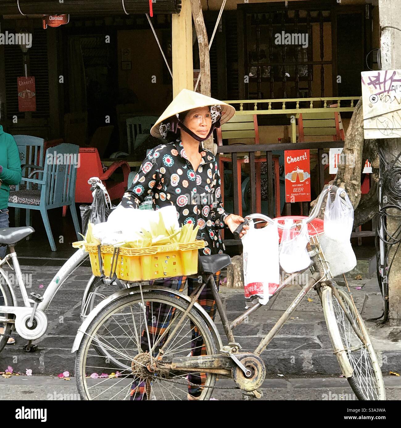 Download Plastic Bags On Bicycle High Resolution Stock Photography And Images Alamy PSD Mockup Templates
