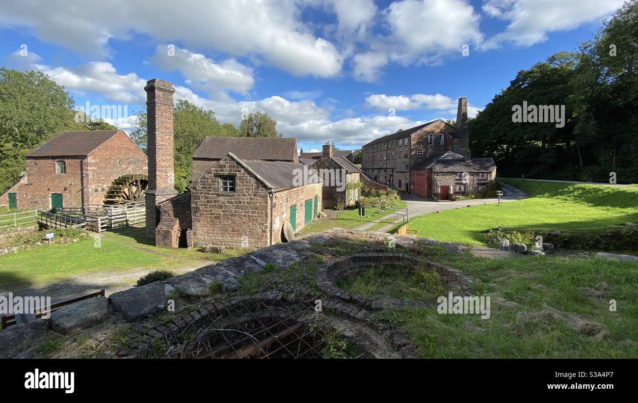 Flint Mill at Cheddleton in Derbyshire Stock Photo Alamy