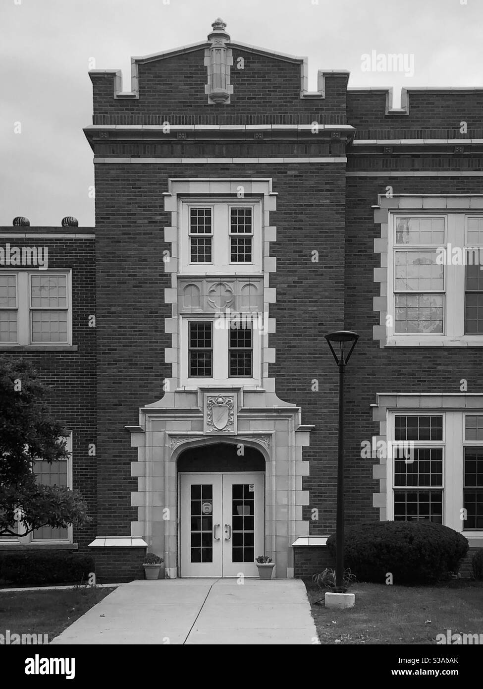 Historic elementary school Stock Photo Alamy