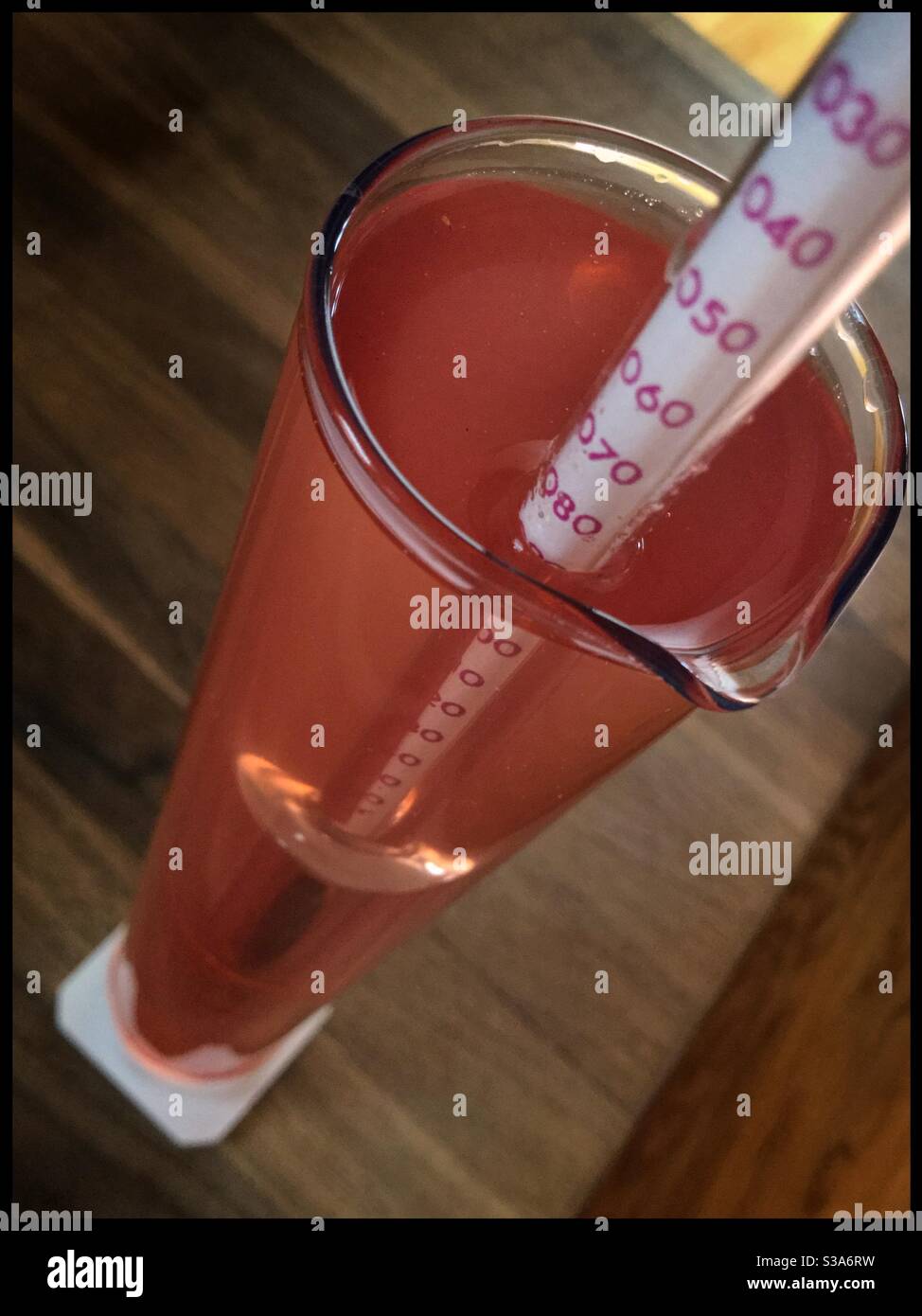 Grenache rosé juice prefermentation after six hours of skin maceration