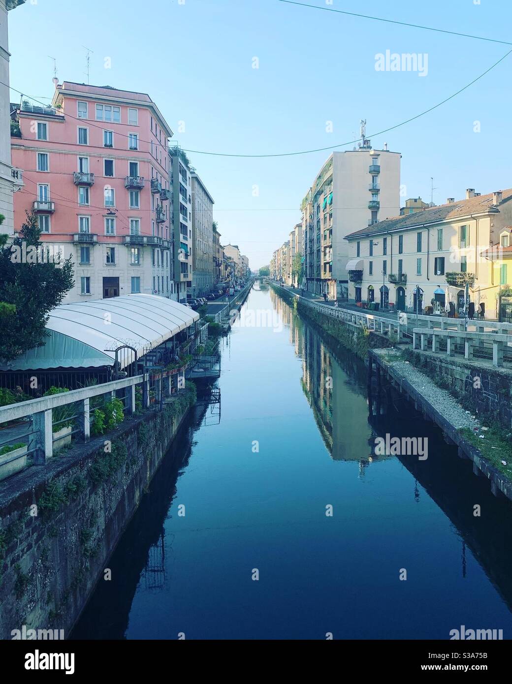 Naviglio Pavese. Milano, Italy Stock Photo Alamy
