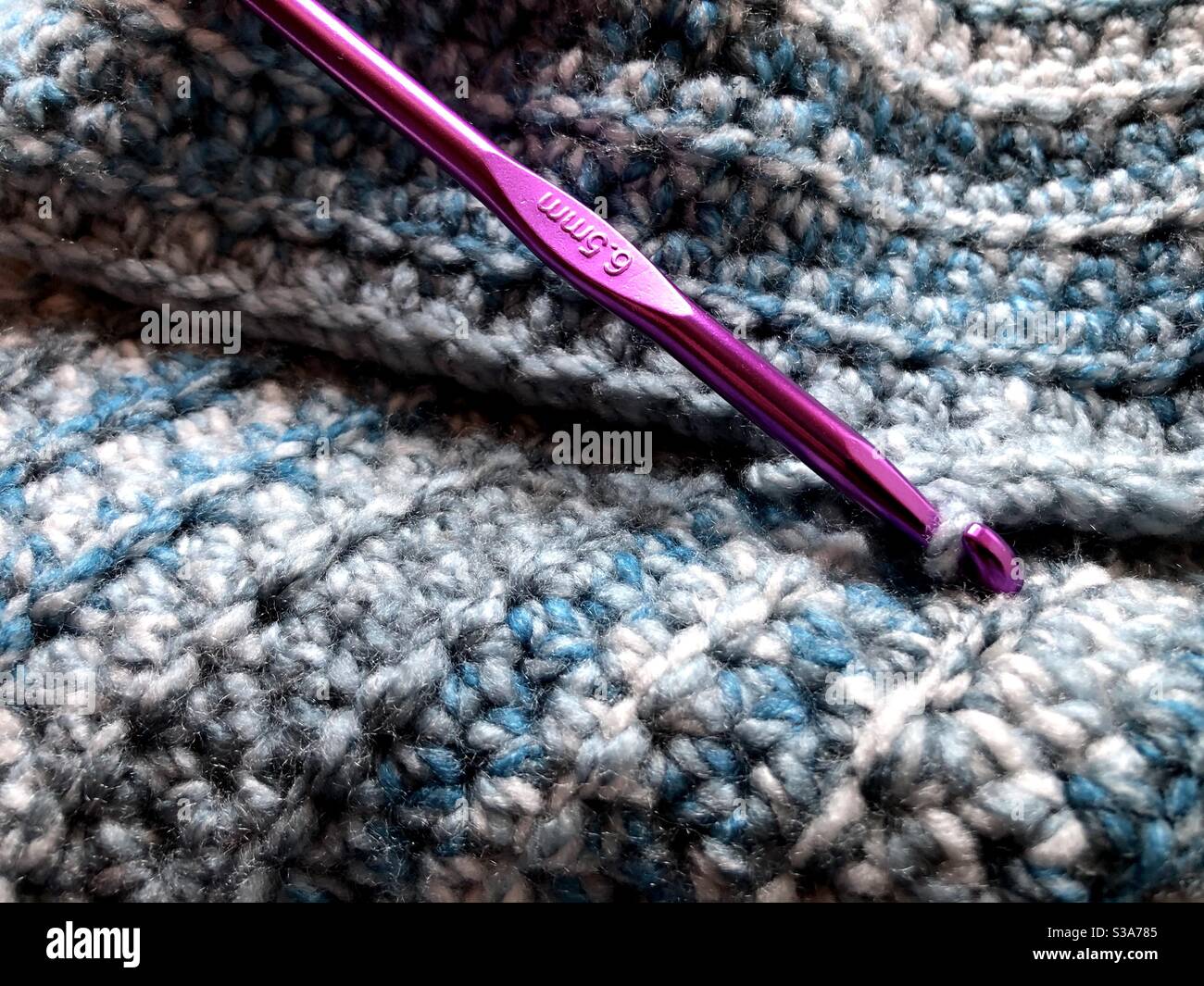 Crocheting Stock Photo