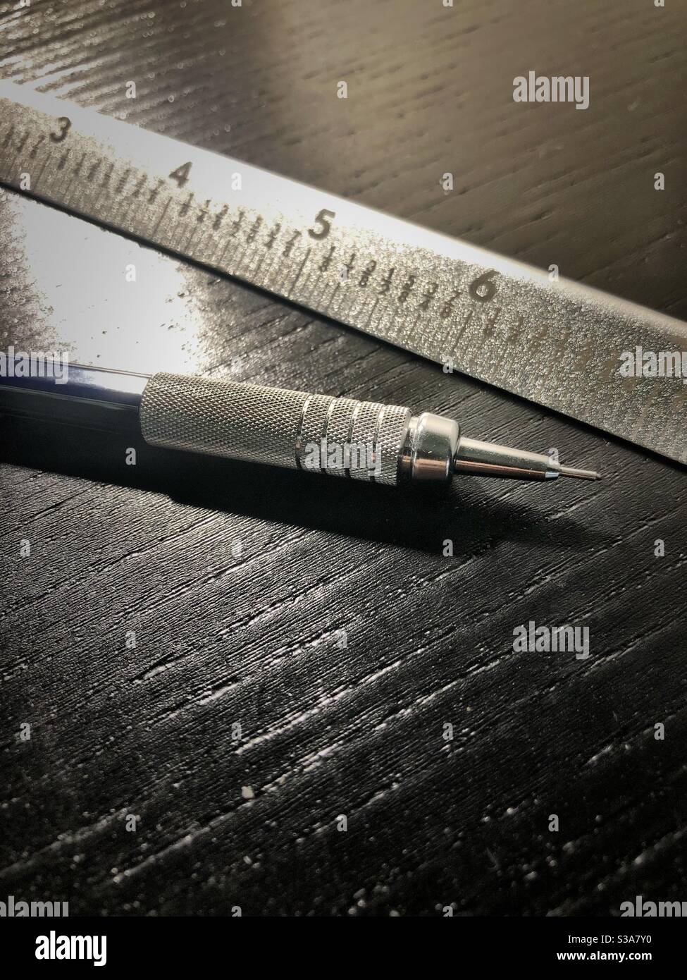 Measure up - Smartphone Captured Stock Image