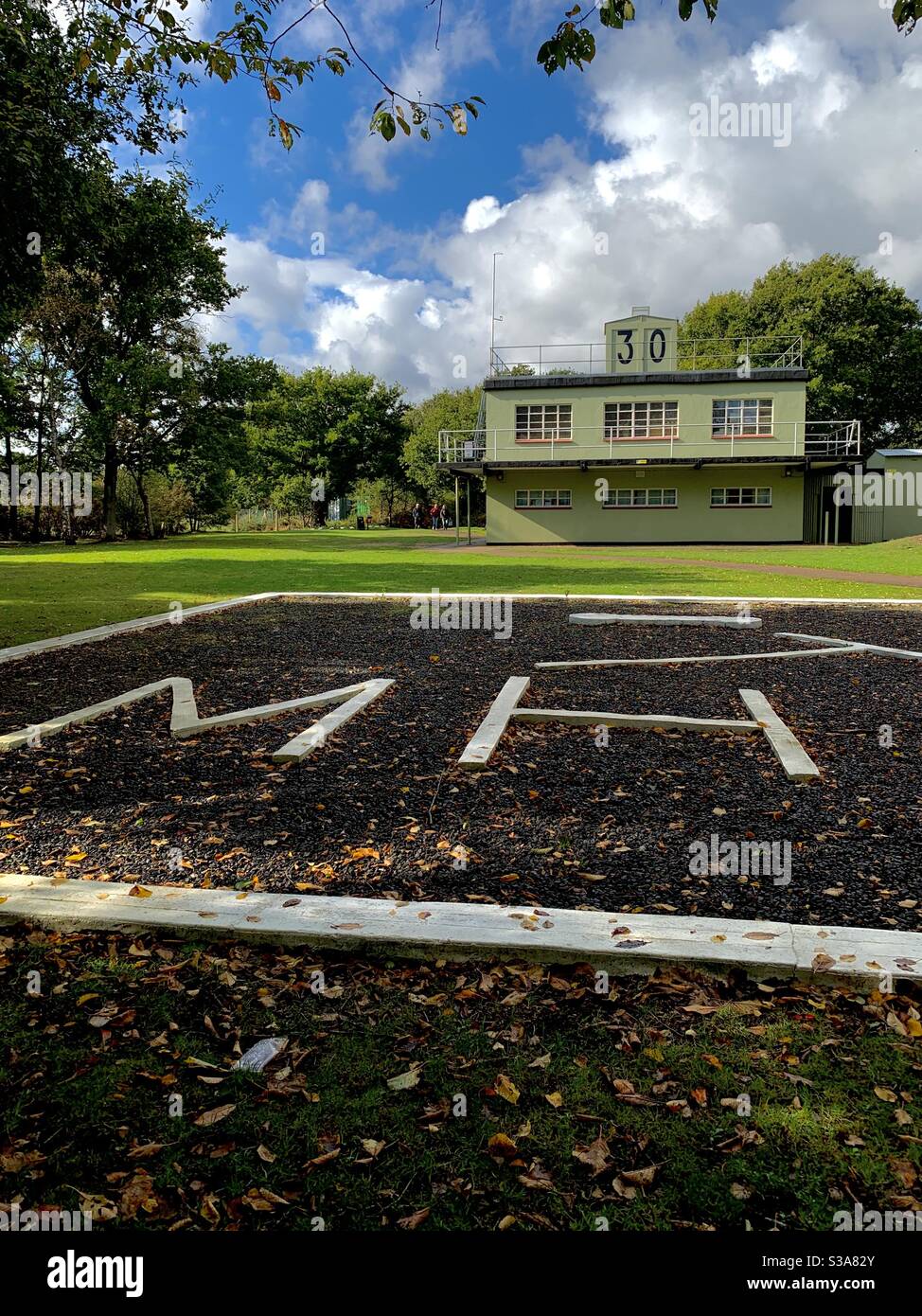 Martlesham Heath, Suffolk 6 October 2020 Bright autumn afternoon at