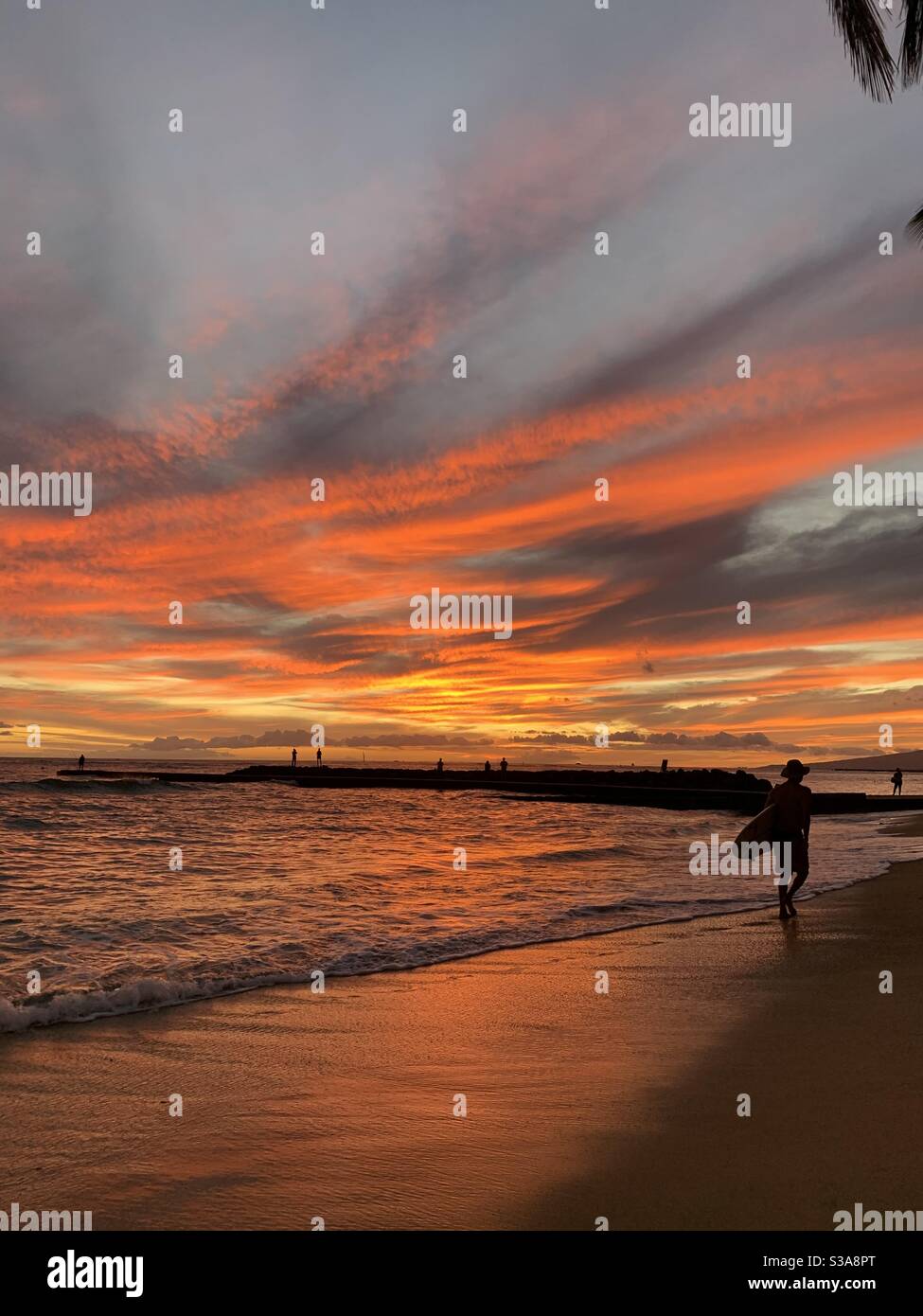 Sunset - Smartphone Captured Stock Image